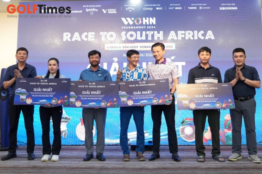 Xuất sắc ẵm tấm vé thi đấu tại Nam Phi trong giải Race To South Africa