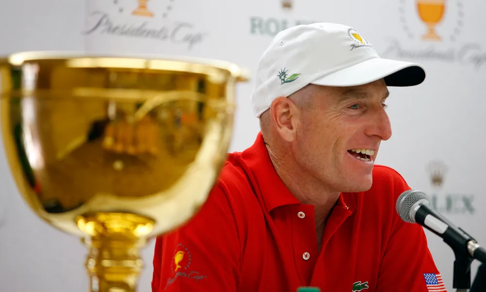 Đội trưởng Jim Furyk của tuyển Mỹ tại Presidents Cup 2024