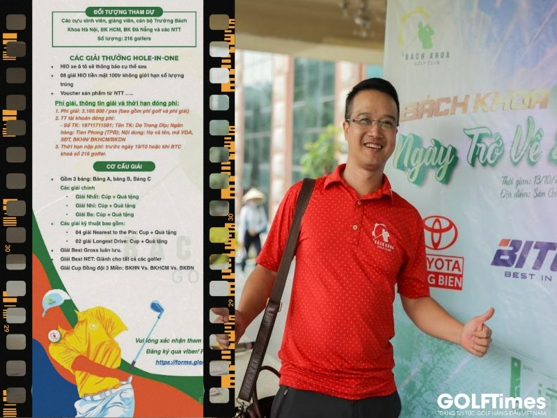 Giải golf Bách Khoa ngày trở về 2024