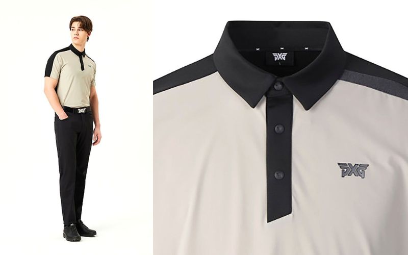 PXG Color Blocked Perforated Collar phù hợp cho những golfer thích phong cách năng động