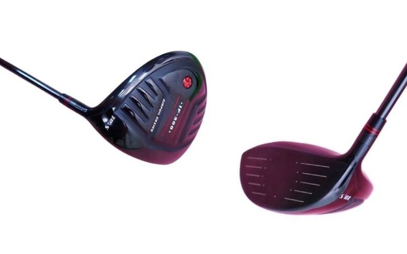 Gậy driver Kenichi golf IF300 gây ấn tượng mạnh với golfer bởi phần trục làm từ Titanium