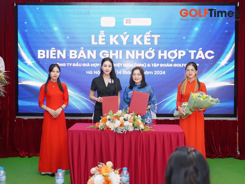 Golfgroup ký kết hợp tác cùng Công ty đấu giá Hợp danh VPA